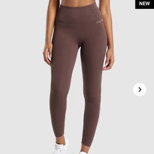 Whitney simmons gymshark leggings chocolate cherry